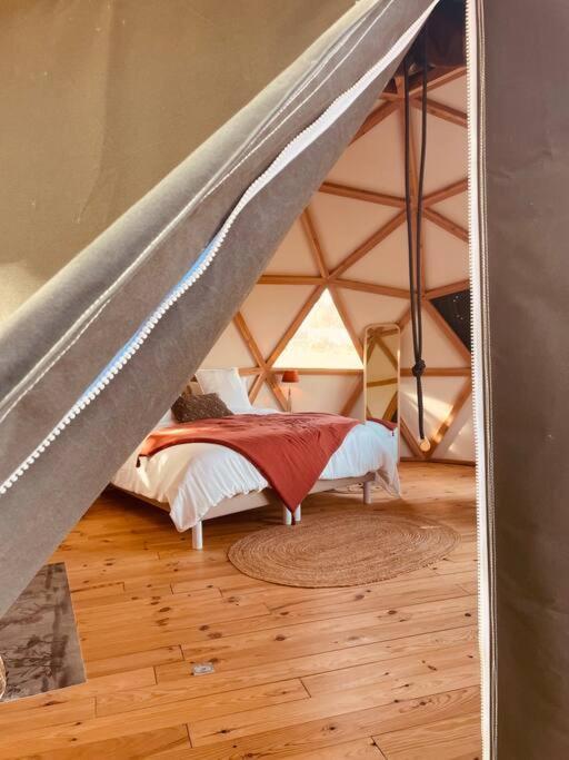 Dome Insolite Cedre Jacuzzi Et Petits Dejeuners Inclus Lagraulet-du-Gers ภายนอก รูปภาพ