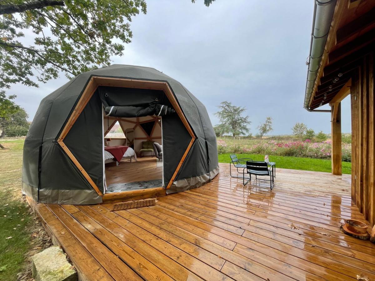 Dome Insolite Cedre Jacuzzi Et Petits Dejeuners Inclus Lagraulet-du-Gers ภายนอก รูปภาพ