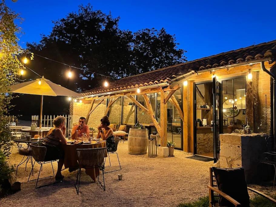Dome Insolite Cedre Jacuzzi Et Petits Dejeuners Inclus Lagraulet-du-Gers ภายนอก รูปภาพ