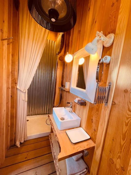 Dome Insolite Cedre Jacuzzi Et Petits Dejeuners Inclus Lagraulet-du-Gers ภายนอก รูปภาพ