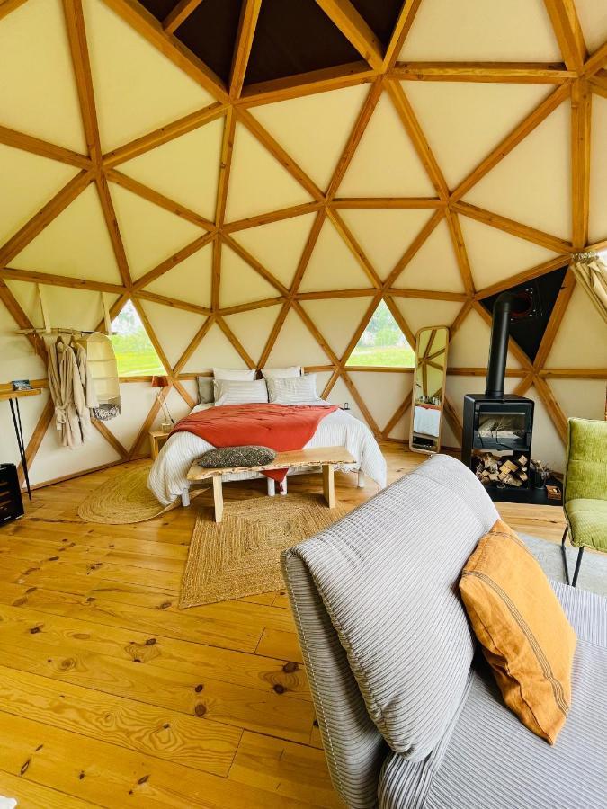 Dome Insolite Cedre Jacuzzi Et Petits Dejeuners Inclus Lagraulet-du-Gers ภายนอก รูปภาพ